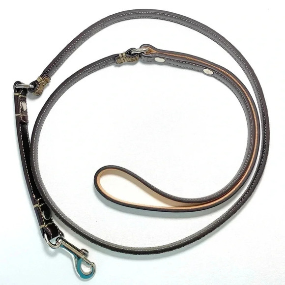 Coach Small Puppy Dog Collar & Matching Leash Set - Picture 6 of 13